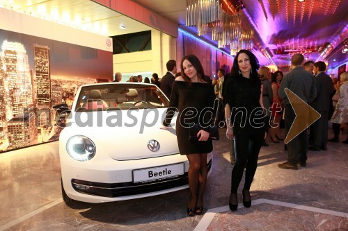Nuša Božiček; Petra Korošec, marketing Volkswagen, Porsche Slovenija