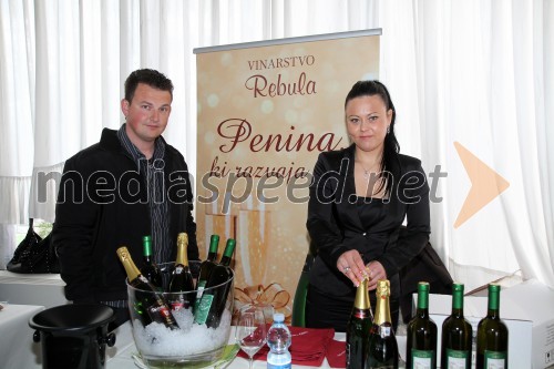 Roman Rebula, vinar; Martina Rebula, vinarka