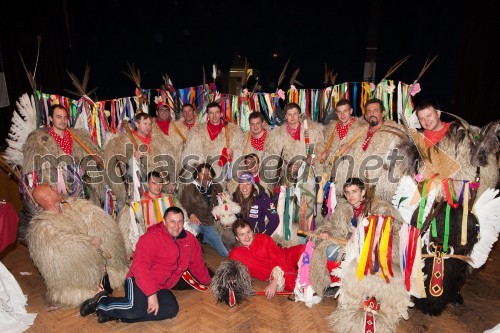 Andrea massi, trener; Tina Maze, smučarka in kurenti 