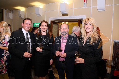 Bojan Šrot, župan Celja; Katarina Karlovšek; ...; Darja Lesjak, center manager Citycenter Celje