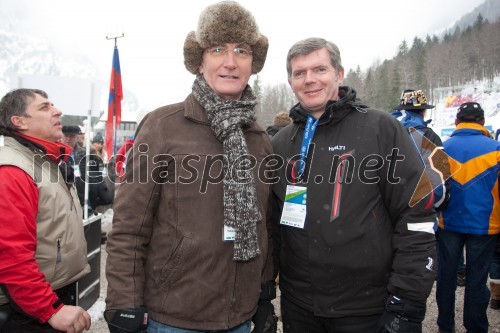 Johannes Douma, veleposlanik kraljevine Nizozemske v Sloveniji; Tomaž Kunster