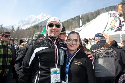 Bogdan Capuder, strokovni sodelavec, Postonjska jama; Martina Baškovič, vinska kraljica Slovenije 2012