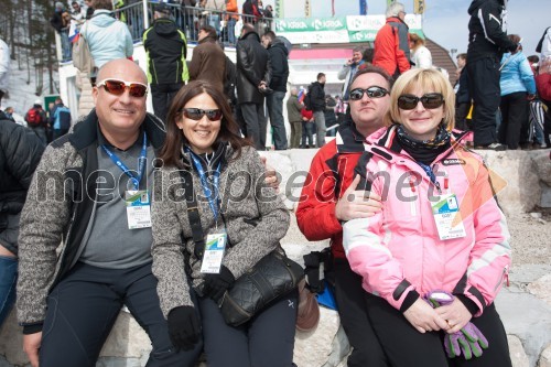 Iztok Klančnik, direktor HP; Maja; Ervin Pfeifer; Mateja