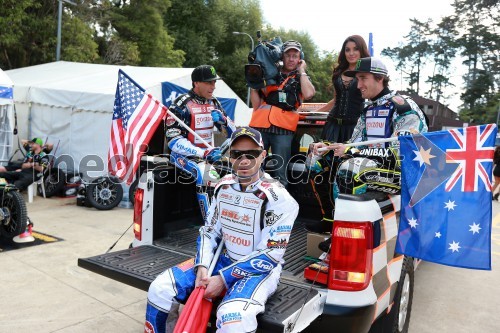 Greg Hancock (ZDA); Nicki Pedersen (Dan); Chris Holder (Avs)