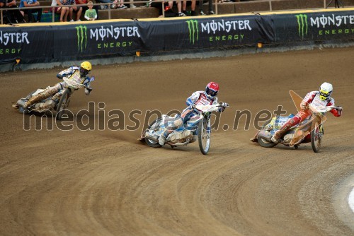 Krzysztof Kasprzak (Pol); Nicki Pedersen (Dan); Fredrik Lindgren (Šve)