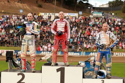 Tomasz Gollob (Pol); Jaroslaw Hampel (Pol); Nicki Pedersen (Dan)