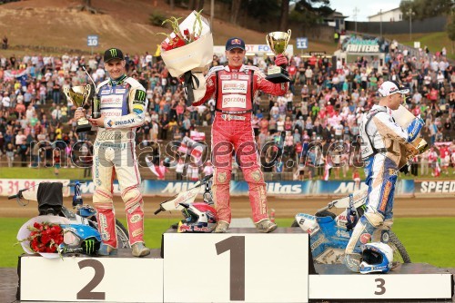 Tomasz Gollob (Pol); Jaroslaw Hampel (Pol); Nicki Pedersen (Dan)