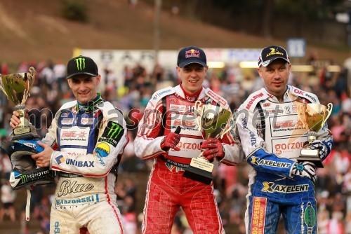 Tomasz Gollob (Pol); Jaroslaw Hampel (Pol); Nicki Pedersen (Dan)