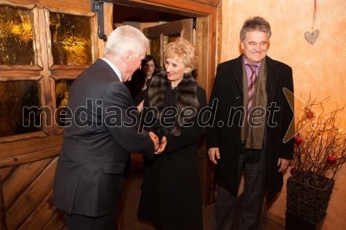 Prof. dr. Ludvik Toplak, predsednik Alma Mater Europaea - Evropski center, Maribor; Milena Grah, direktorica Adriatic Slovenica PE Murska Sobota; Metod Grah, lastnik in direktor Term Vivat iz Moravskih Toplic