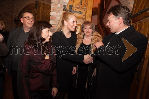 Lidija Ribič in Maja Štager; organizatorki dogodka; Henrik Gjerkeš