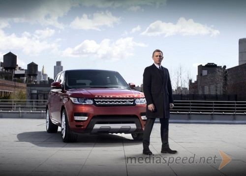 James Bond odkril novi Range Rover Sport