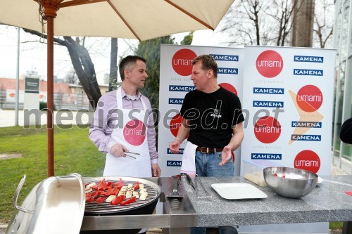 Beno Ogrin, direktor podjetja Kamena in kamnoseški mojster; ...