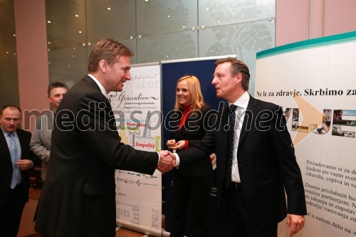 ...; Mark Ypinga, director Merck Sharp & Dohme Slovenia