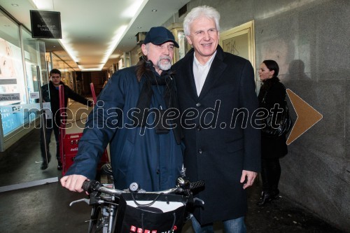 Dragan Bulič, glasbeni urednik; Andrej Šifrer, glasbenik