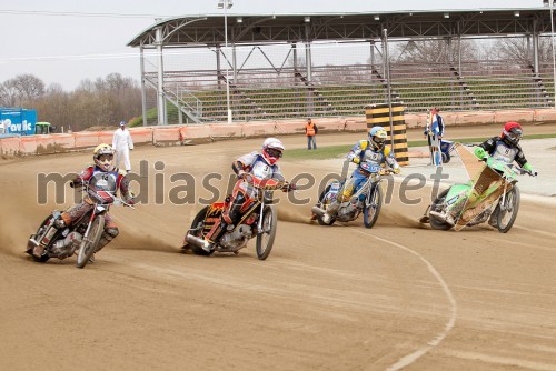 Denis Štojs (AMD Krško); Aleksander Čonda (ST Lendava); Matic Voldrih (AMTK Ljubljana); Žiga Radkovič (AMD Krško)