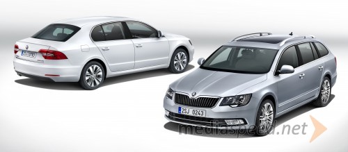 Škoda Superb in Superb Combi sta doživeli facelift