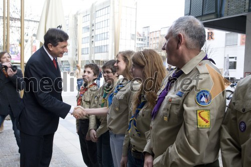 Borut Pahor, predsednik Republike Slovenije; ...