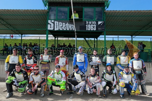 Speedway DP Slovenije in Hrvaške; generacija 2013 z gosti iz Avstrije