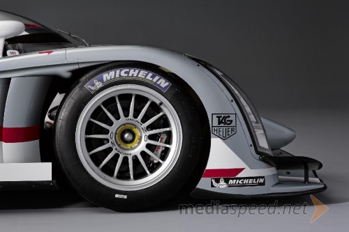 Audi R18 e-tron s pnevmatikami Michelin