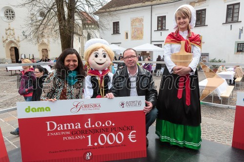 Nina Balent, Zveza prijateljev mladine Ljubljana Moste Polje; Davorin Križan, Dama d.o.o.