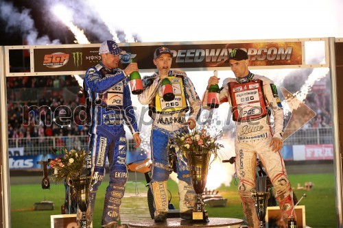 Matej Žagar (Slo); Emil Sayfutdinov (Rus); Tomasz Gollob (Pol)