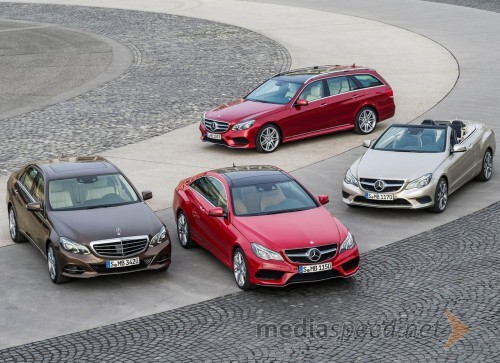 štiri karoserijske izvedenke Mercedes-Benz E-Klasse