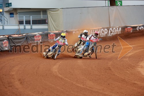 Nicki Pedersen (Dan); Greg Hancock (ZDA); Emil Sayfutdinov (Rus)