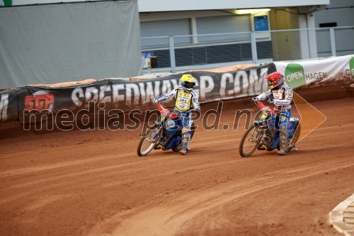 Nicki Pedersen (Dan); Emil Sayfutdinov (Rus)