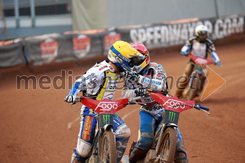 Nicki Pedersen (Dan); Emil Sayfutdinov (Rus)