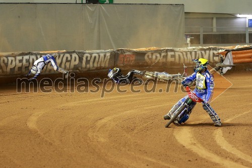 Nicki Pedersen (Dan); Tai Woffinden (Velika Britanija); Matej Žagar (Slo)