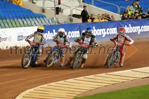 Nicki Pedersen (Dan); Emil Sayfutdinov (Rus); Chris Holder (Avs); Jaroslaw Hampel (Pol)