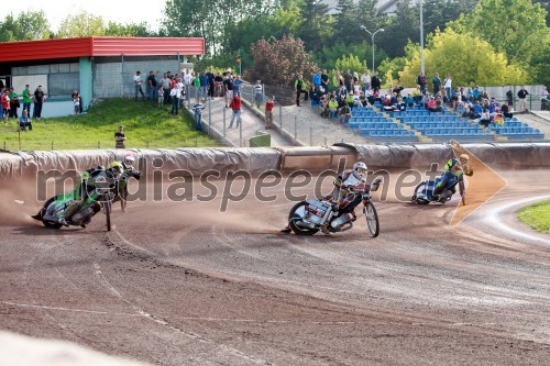 Žiga Radkovič (AMD Krško); Remih Aljoša, Denis Štojs (AMD Krško); Daniel Gappmaier (Avstrija)