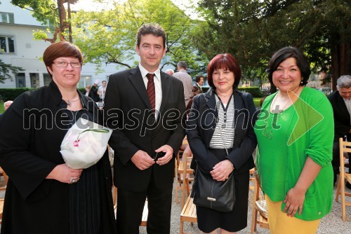 Dr. Aleksandra Berberih Slana, direktorica Muzeja narodne osvoboditve Maribor; Rok Peče, mestni svetnik MOM; dr. Zdenka Petermanec, ravnateljica Univerzitetne knjižnice Maribor; Yolanda Reischer Bohanec