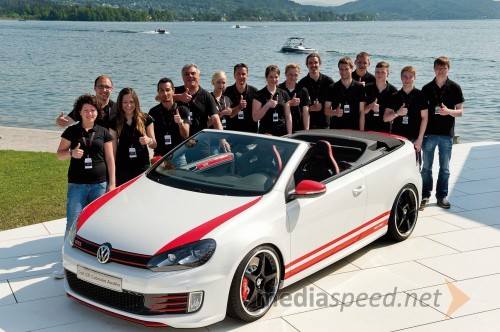 Volkswagen Golf GTI Cabrio Austria za srečanje ob Vrbskem jezeru