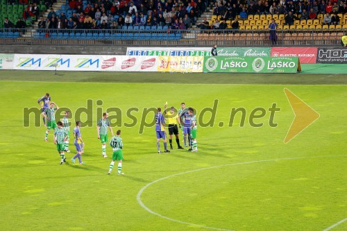 Nogometna tekma NK Maribor - NK Olimpija