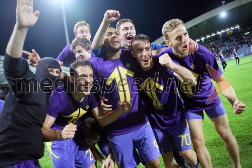 NK Maribor enajstič prvak Slovenije ob zmagi nad NK Olimpija