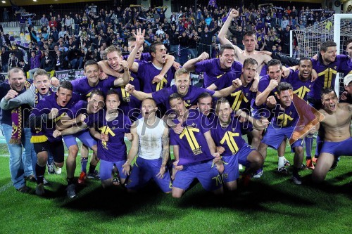 NK Maribor enajstič prvak Slovenije ob zmagi nad NK Olimpija