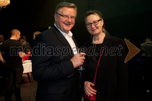 Dušan Mlakar, režiser; Mojca Kranjc, dramaturginja