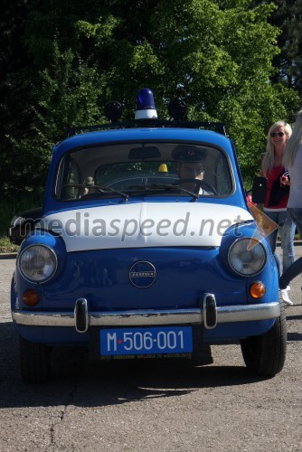 Zastava 750, policijski avto, oldtimer