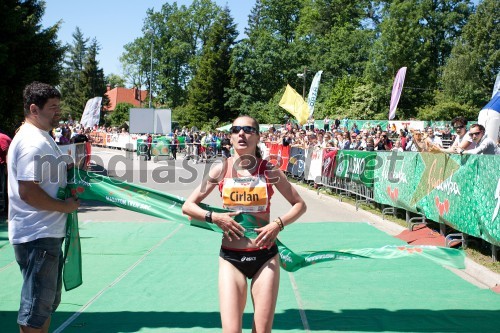 Daniela Elena Cirlan, zmagovalka tekaškega maratona na 42 km