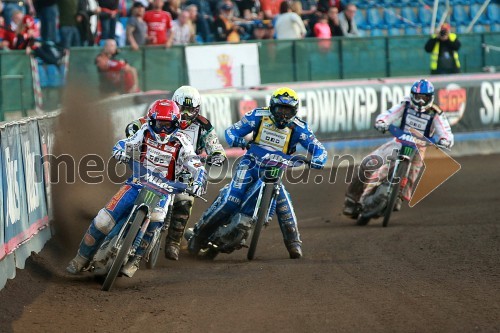 Nicki Pedersen (Dan); Chris Holder (Avs); Matej Žagar (Slo); ...