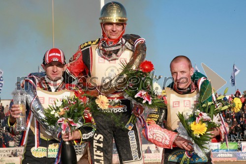 Leigh Adams, Avstralija, Hans N. Andersen, Danska in Matej Ferjan, Madžarska