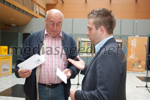 Ivo Daneu, ambasador EuroBasketa 2013; Anže Blažič, Eurobasket