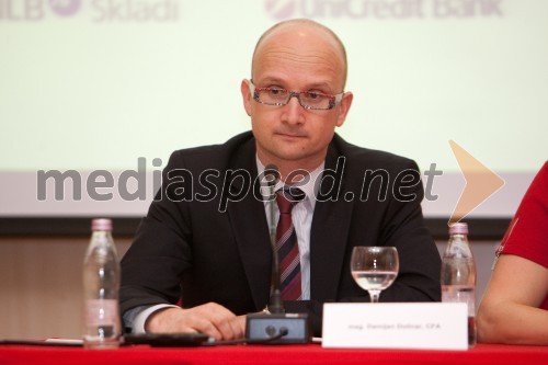 Damijan Dolinar, CFA, član uprave UniCredit Banka Slovenija, d.d. in član ZSFS