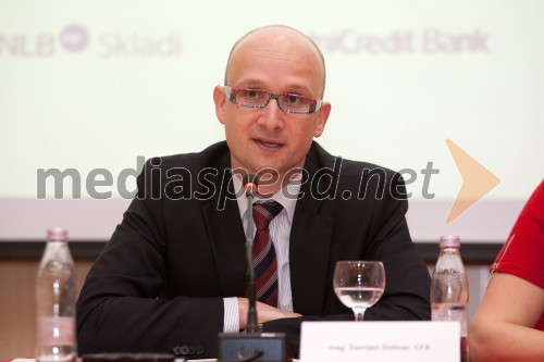 Damijan Dolinar, CFA, član uprave UniCredit Banka Slovenija, d.d. in član ZSFS