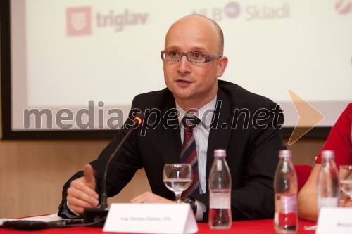 Damijan Dolinar, CFA, član uprave UniCredit Banka Slovenija, d.d. in član ZSFS