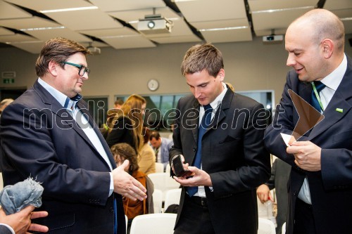 Danijel Koletić, direktor Apriori Agencije; Matej Skočir, predstavnik JAPTI; Boštjan Skalar, v.d. direktorja SPIRIT Slovenija