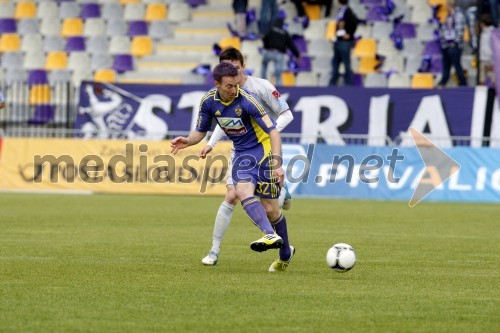 Nogometna tekma NK Maribor - NK Aluminij