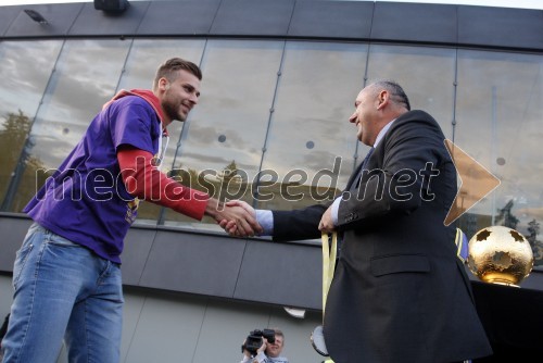 Željko Filipovič, nogometaš NK Maribor; Rade Mijatovič