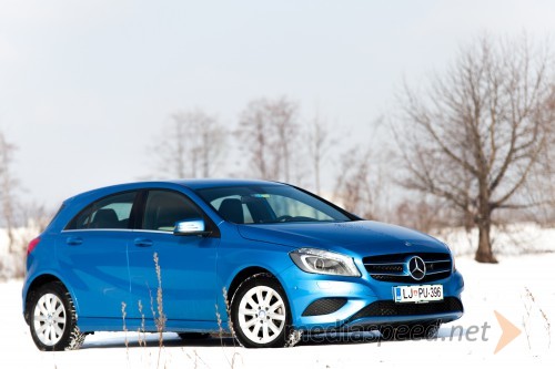 Mercedes-Benz A 180 CDI BlueEFFICIENCY, mediaspeed test